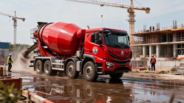 Heavy-duty specialized vehicle for industrial applications